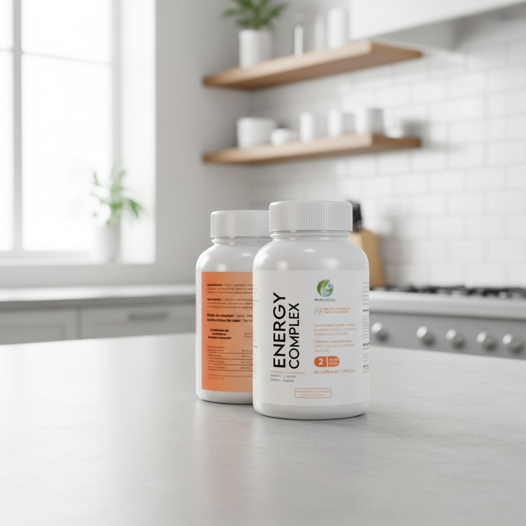 Energy Complex con Vitamina C, Cafe&iacute;na, Taurina y Guaran&aacute; — BioActive Labs Farma