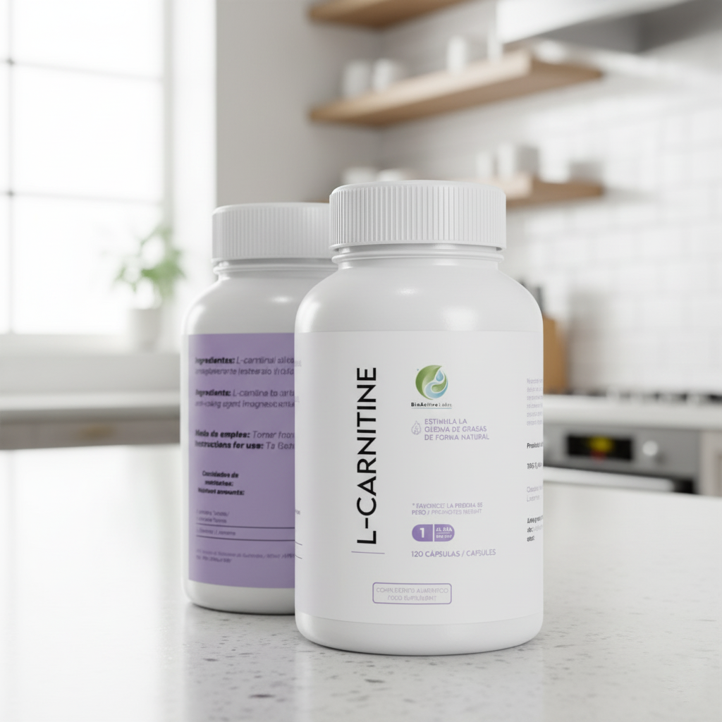 L-Carnitina Tartrato 500 mg — BioActive Labs Farma