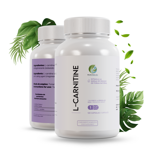 L-Carnitina Tartrato 500 mg — BioActive Labs Farma