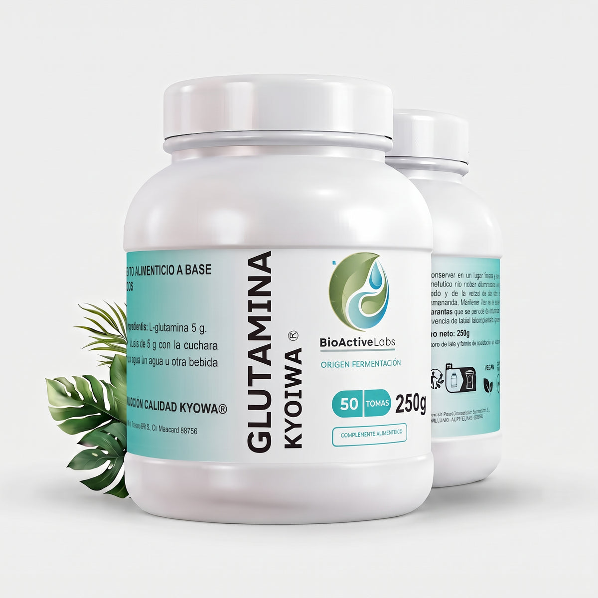L-Glutamina Kyowa® 250 g | 5 g por dosis