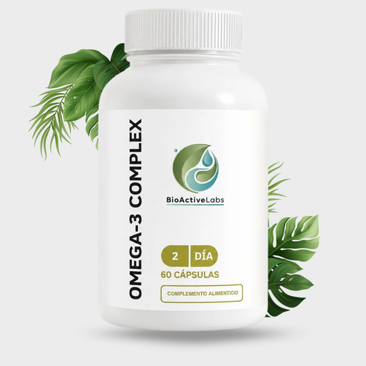 Omega 3 antiinflamatorio con Cúrcuma, Boswellia, Harpagofito y PEA | 60 cápsulas
